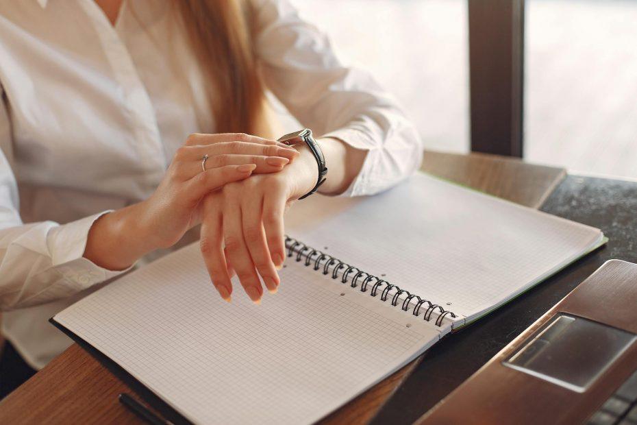 Entrepreneur managing a busy schedule, illustrating effective time management.