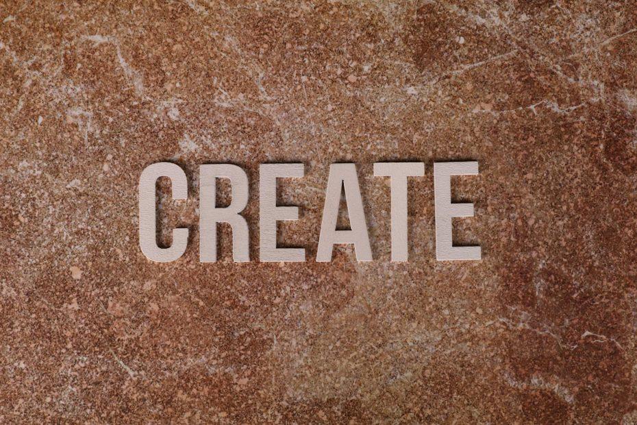 Illustration of gears working together to multiply results, concept for creating systems.